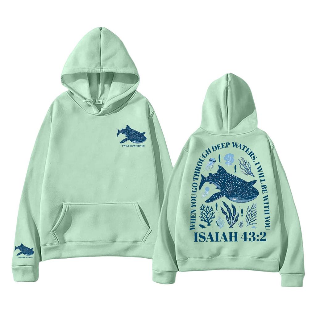 Unisex Lightweight Long-Sleeved Pullover Hoodie With Pockets And Print