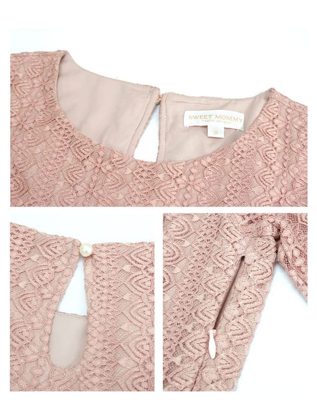 Sweet Mommy Maternity Nursing Stretch All Nursing Fully With Suitable for New Shrine Dress Dress, Clothes, Lace, Lace, Dress, Lined, Pockets, Years,