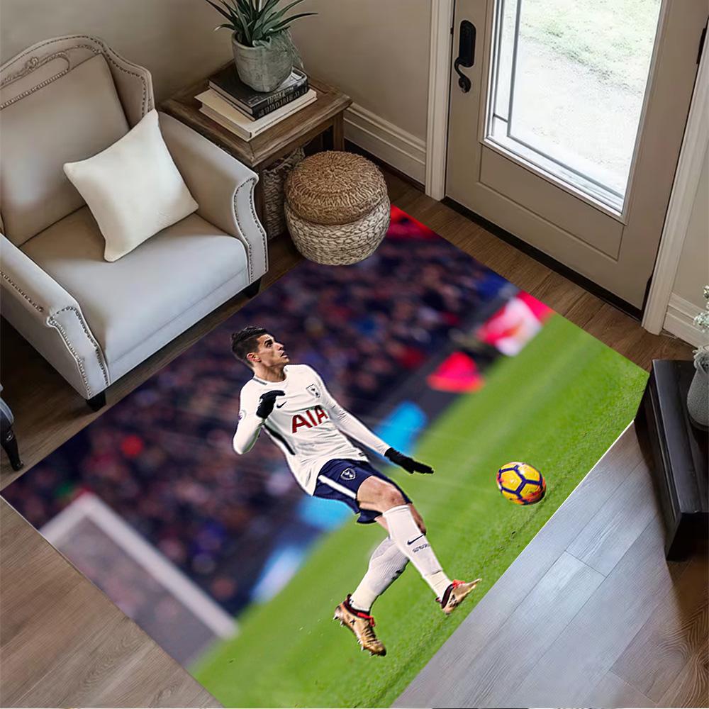 Tottenham Player Action Floor Mat Design for Kitchen Foyer Entryway Living Rooms Antislip Carpet Decorate Offices Perfect Birthday/Christmas Gift Idea
