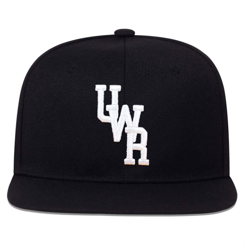 Unisex UWR Letter Embroidery Hip-hop Hats Outdoor Adjustable Casual Baseball Caps Sunscreen Hat