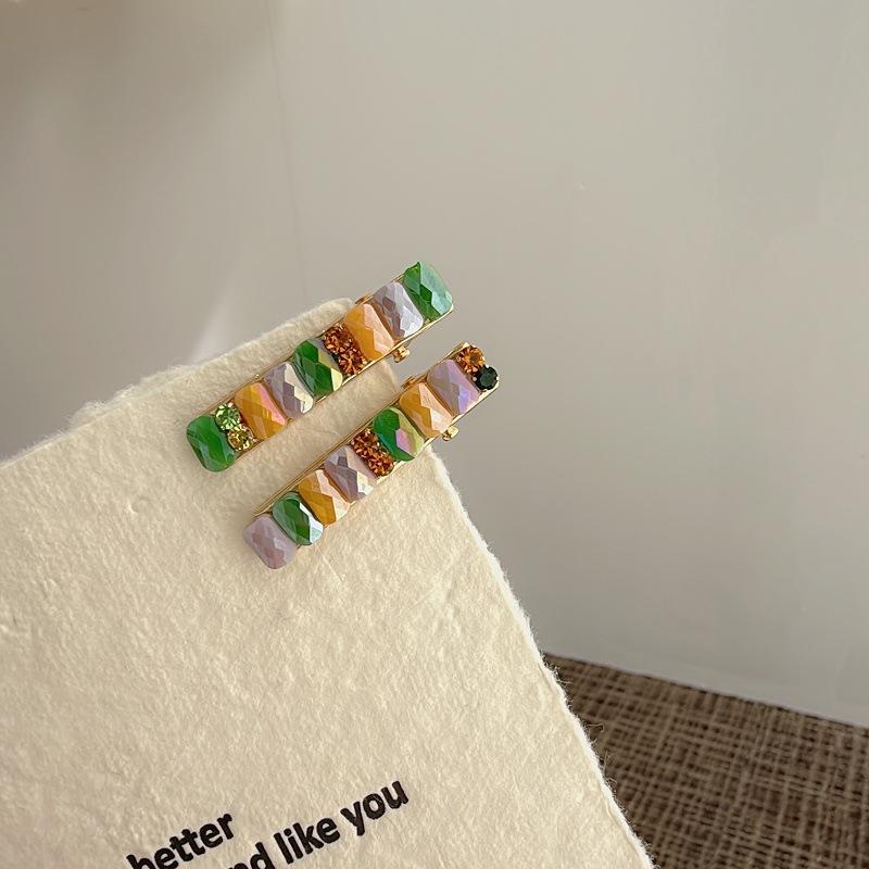 

Корейские аксессуары для волос: Роскошная супер сверкающая хрустальная заколка-шпилька для волос для женщин, высокое качество