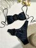 2025 European & American 3D Floral Sexy Bikini - Women's Vacation Beachwear