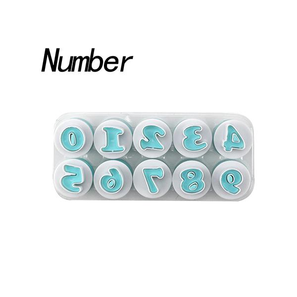 

26pcs Push Easy Mini Upper&Lowercase alphabet letter Cookie Cutter Cake pops Baking Mold fondant cutter cake decoration tools