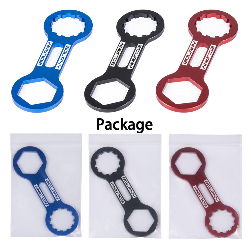 12t 26mm MTB Federgabel Schulterkappen-Schlüssel Santuo XCR/XCT/XCM Demontagewerkzeug Fahrradreparaturzubehör