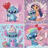 Stitch Diamond Painting DIY Sticker Set with Frame - Full Drill Children's Craft