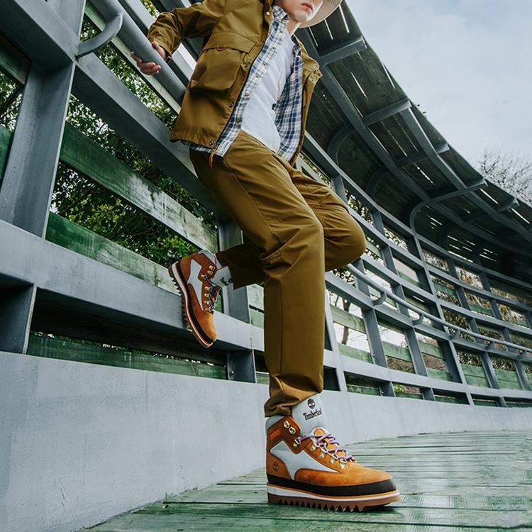 Timberland Solid Color Packable Hooded Outdoor Hiking Waterproof Windbreaker Men Outerwear A24YY-834