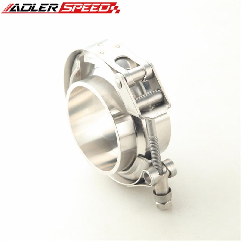 1.5"1.75",2",2.25",2.5",2.75",3" Inch SS V-Band Quick Release Clamp Kit & Stainless Steel Flange