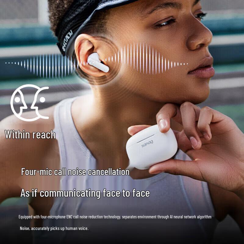 SANAG T80S Pro ANC True Wireless Bluetooth Earbuds