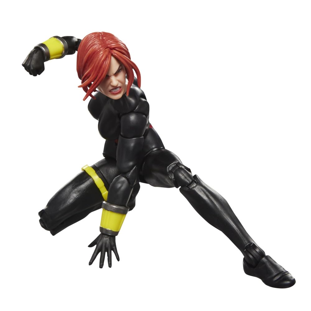 Hasbro MARVEL Legends Series Black Widow The Crossing Comic Collection 15cm Action Figure G2122 & Quicksilver, Avengers (Authentic)