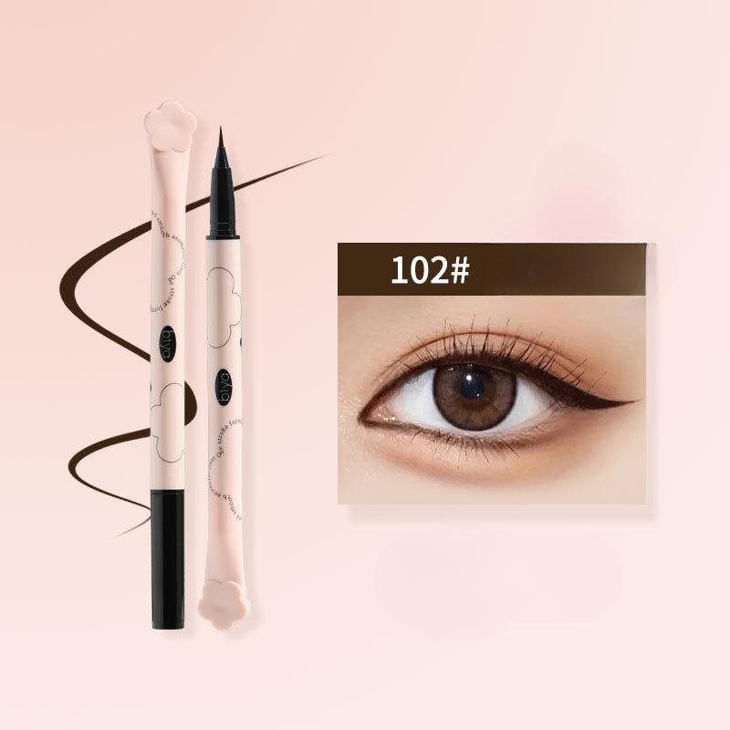 

Жидкая подводка для глаз Lingmu водонепроницаема и устойчива к поту, долговечна и не размазывается, ультратонкая подводка для нижних ресниц.