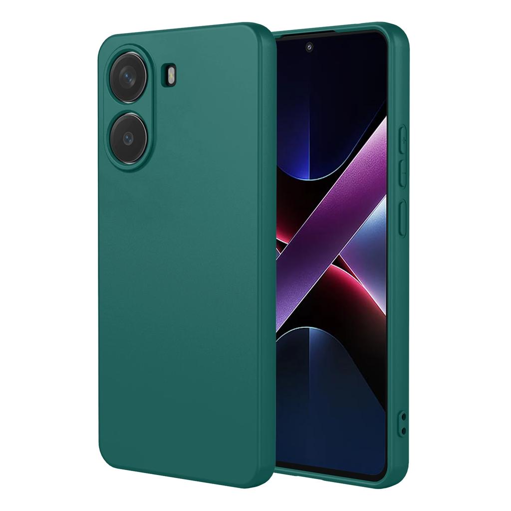 Liquid Silicone TPU Case For Xiaomi Poco X7 Pro 5G Little X7Pro For Redmi Turbo 4 Turbo4 Protective Cover Flexible Bumper Fundas