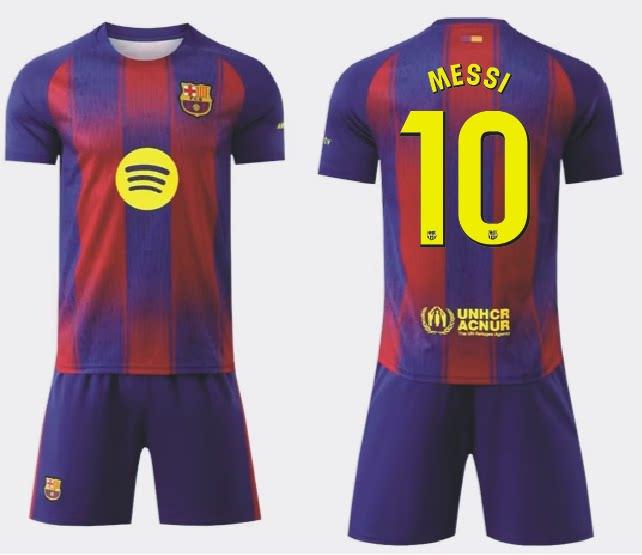 2526 Barcelona Home Jersey #10 (Messi)