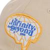 ILLEDIT INFINITY EMBLEM BALL CAP BEIGE