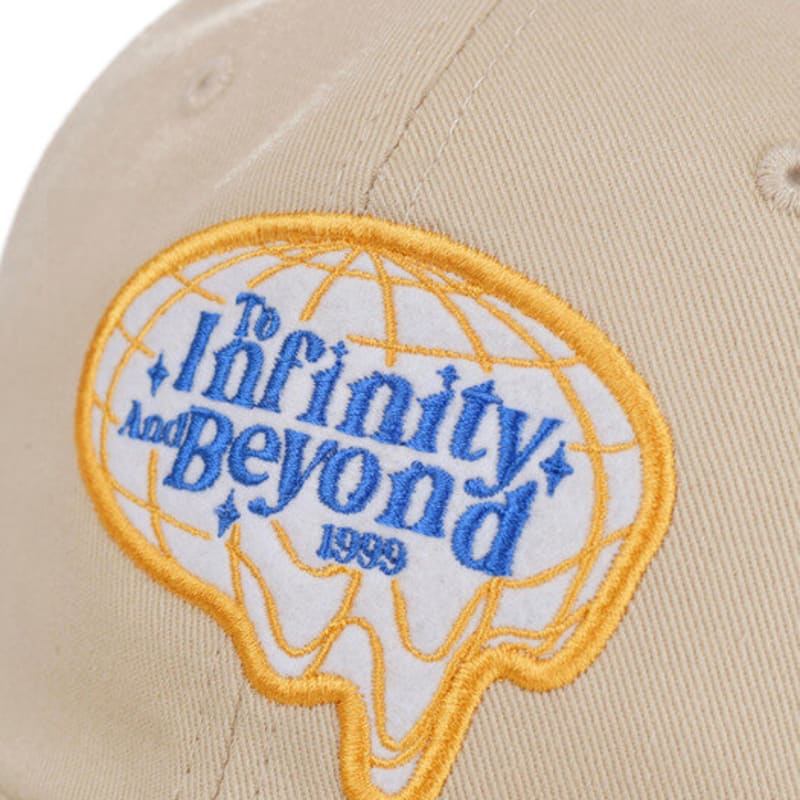 ILLEDIT INFINITY EMBLEM BALL CAP BEIGE