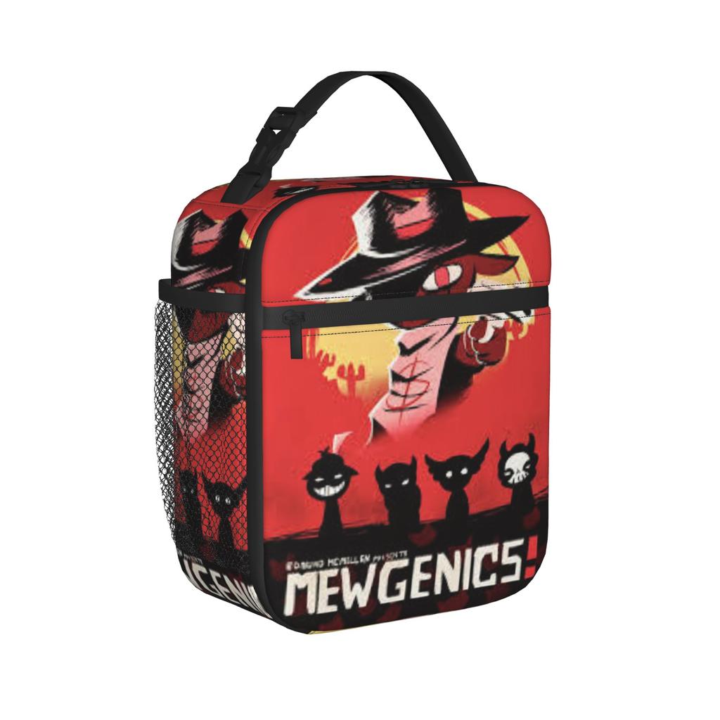 Mewgenics Insulated Lunch Bags for Men Women Storage Food Box Leakproof Cooler Thermal Lunch Boxes For Work