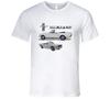 1965 Ford Mustang Convertible Wimbledon White Gift Ponycar T Shirt
