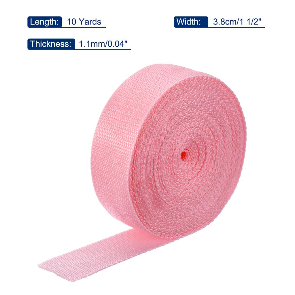 38mm 10Yards  Polypropylene Webbing Strap Belt Tape Heavyweight Strapping Band for Outdoor Tent Accessories Sewing Bag Luggage