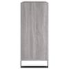 Record Cabinet Gray Sonoma 33.3 x 15 x 35 inches (W x D x H) Particleboard