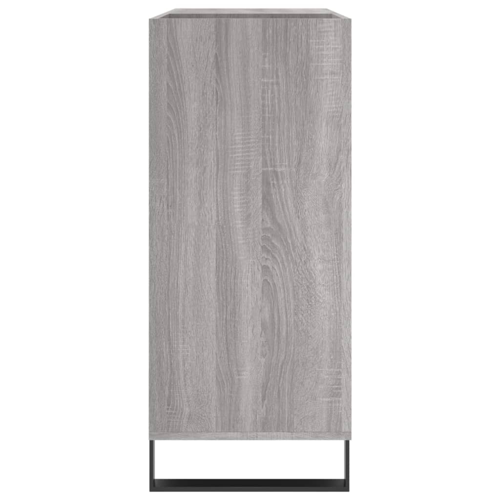 Record Cabinet Gray Sonoma 33.3 x 15 x 35 inches (W x D x H) Particleboard