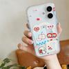 Red Apple Dog Magnetic Stickers for iPhone 17/16 Pro Max/15 Pro Case