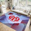 Diseño Mainz FC Alfombra de Terciopelo de Cristal Acogedora No?Alfombra Estampada Antideslizante Para Dormitorio Sala de Estar Entrada
