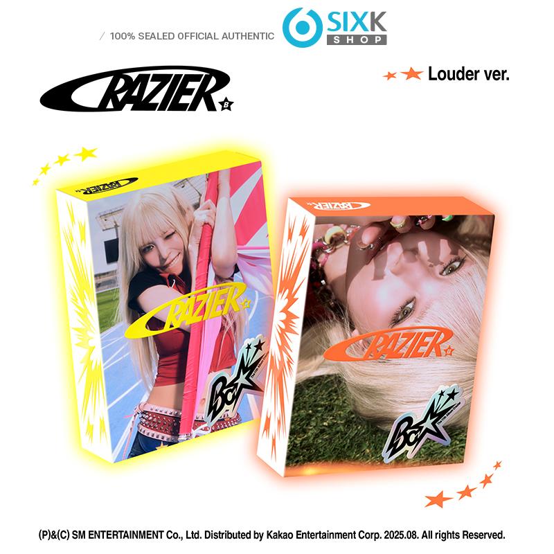 

[Передзамовлення] BoA - 11-й Повноформатний Альбом [Crazier] Версія Louder. (+Онлайн-вигода) [NO POB] SET 2EA