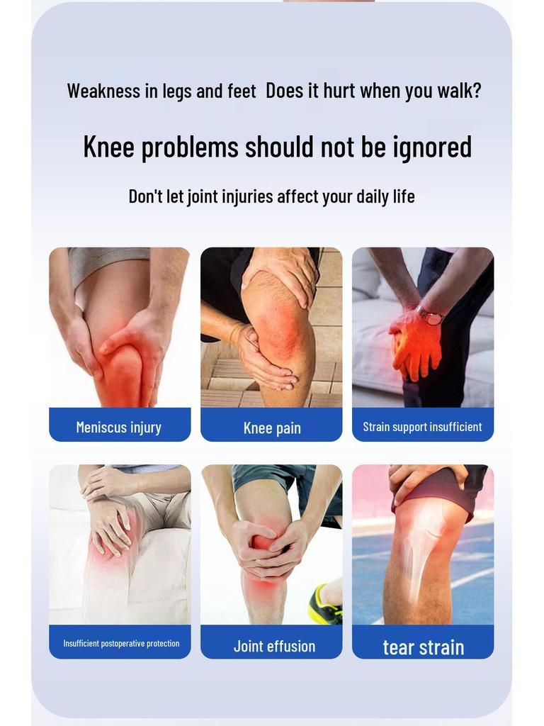 6th Gen Meniscus Knee Brace for Sports: Breathable, Thin Patella Support for Running, Basketball, Hiking