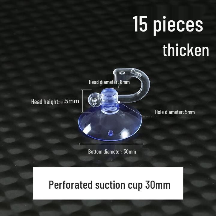 Transparent Strong Suction Hook for Glass or Tile - Free Shipping