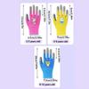 Breathable Kids Garden Gloves Latex Coated Children Protective Gloves Garden Work Gloves  For Kids