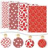 4Pcs Love Heart Transfer Paper for Clay Earring Water Soluble Transfer Paper A0KF