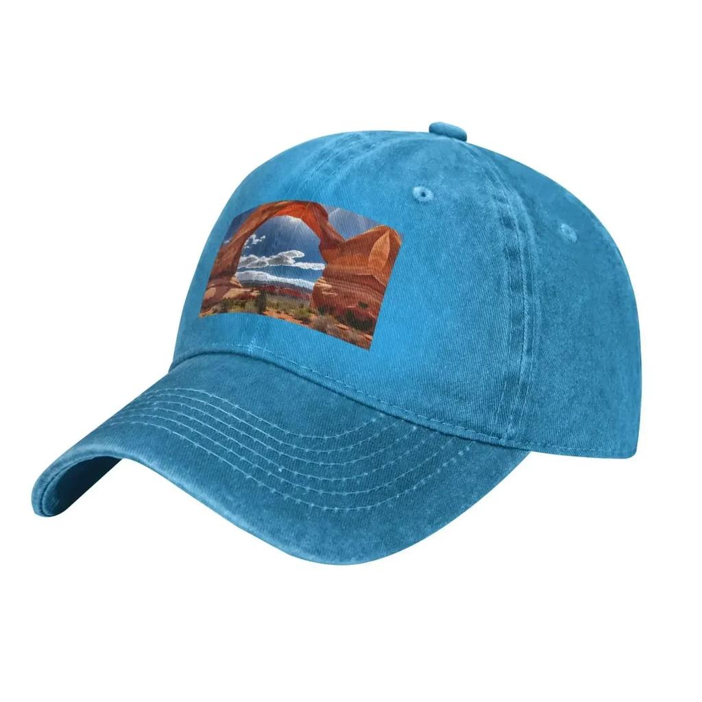 Arches National ParkStandard Print Classic Adjustable Baseball Caps Hats for Unisex Women Casual Hat Cap Trucker Sports Red