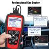 2026 KONNWEI KW808 Diagnostický nástroj pro auto OBD2 OBDII Auto Automobilový skener Hledání chybových kódů motoru DTC Živá data Monitor O2 Test