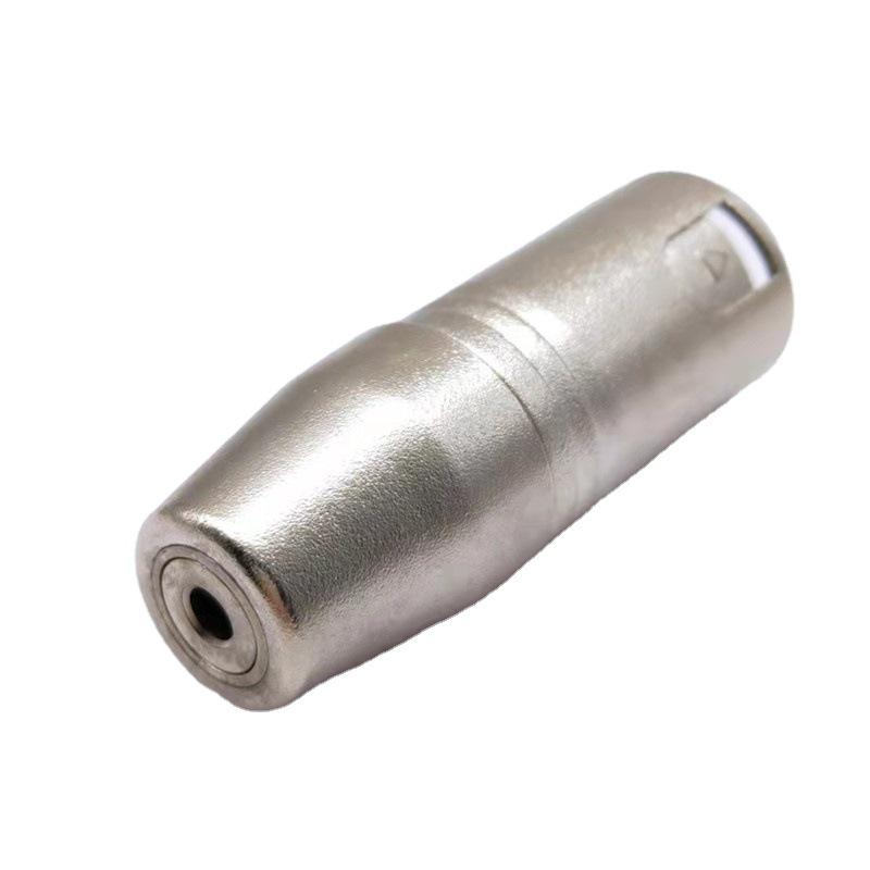 3.5mm Female to 3-Core XLR Male Audio Adapter for Microphone
