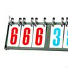 Tabletop Flip Scoreboard 4/5/6 Digit Score Flipper Sports for Table Tennis Many Games
