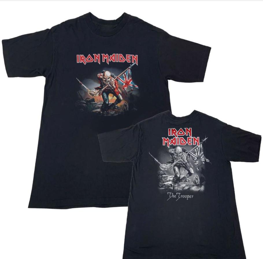 Iron Maiden The Trooper T-Shirt – Heavy Metal Rock Band Tee
