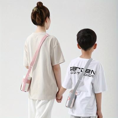 Outdoor Portable Beverage Bottle Strap, Insulation Cup Cover, Crossbody Portable Water Bottle Bag, Canning Cup Protector