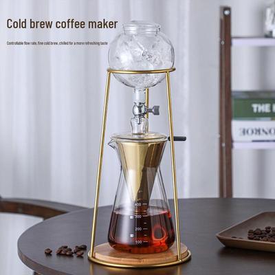 Překapávač ledu: Hrnec na Cold Brew a ruční dripper pro domácí použití