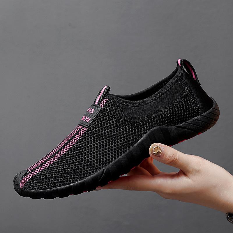 Fashion Sneakers for Women Shoes Breathable Running Casuall Mesh Lightweight Mesh Low Top Shoes Men Aqua Shoes Outdoor Beach Camping