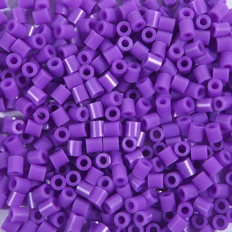 500pcs/Pack 5mm Fuse Beads Pixel Puzzle Iron Beads for Kids Melting Beads DIY High Quality Handmade Gift Educational Toy