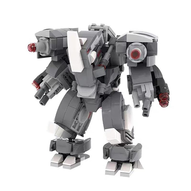 M Building Block Compatible Lego, Rhino Mecha Assembly Robot Intelligence Development, Mind Set Model Children