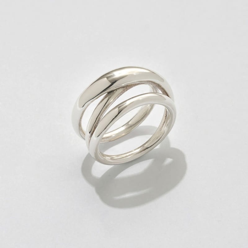 ALL LEFT Oblique Ring