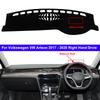 Car Dashboard Cover For Volkswagen VW Arteon 2020 2019 2018 2017 Auto Dash Mat Carpet Cape Anti-sun Sun shade Dashmat Anti-skid