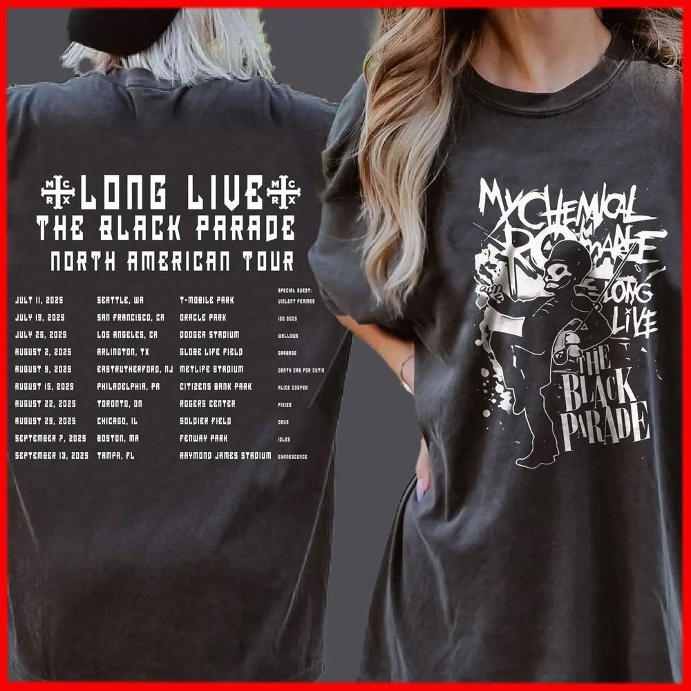 The Black Parade Tour My Chemical Romance T-Shirt Unisex T-Shirt XXXL