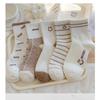 5 Paar süße Socken mit lächelndem Aufdruck, bequeme und weiche Sportsocken mit Rundhalsausschnitt, Damenstrümpfe und Strumpfwaren