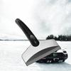 1Pcs Snow Removal Shovel Car Ice Scraper Windshield Glass Defrost Removal Automotive Winter Stainless Steel Car Accessories