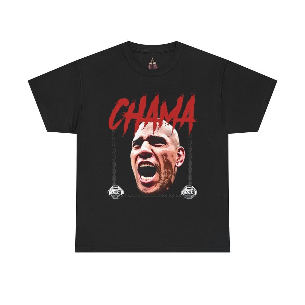 

Alex Pereira Chama Unisex Heavyweight Cotton Tee Unisex T-Shirt XXXL
