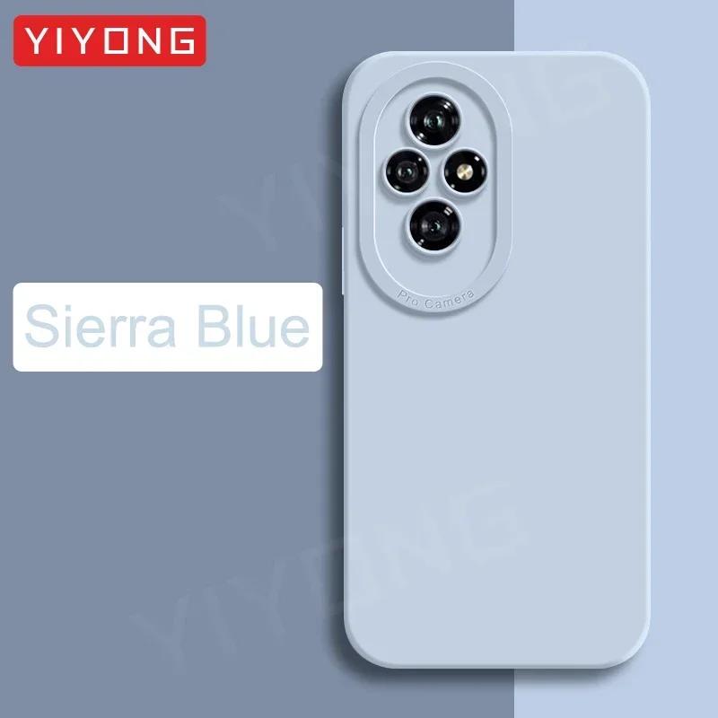 

Чехол для Honor200, шелковистый, мягкий, жидкий, силиконовый чехол для Huawei Honor 200 Pro 200Pro 5G, противоударные чехлы для телефонов For Honor 200 Pro