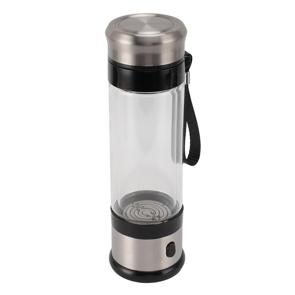 350mL Hydrogen Water Bottle Portable Water Ionizer Hydrogen Rich Ionized Water Generator Cup US Plug
