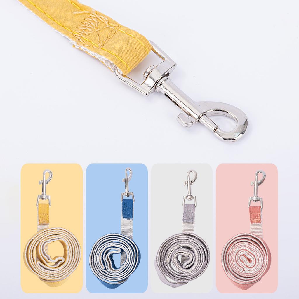 Dog Harness with Detachable Backpack Leash Set Adjustable for Small Dogs Teddy Outdoor Travel