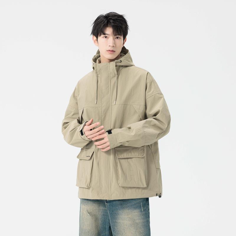 Men's Autumn Jacket Hooded Men's Casual Jacket Couple's Loose Versatile Jacket